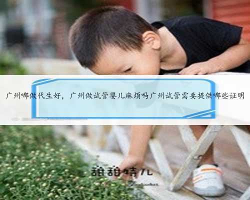 广州哪做代生好，广州做试管婴儿麻烦吗广州试管需要提供哪些证明
