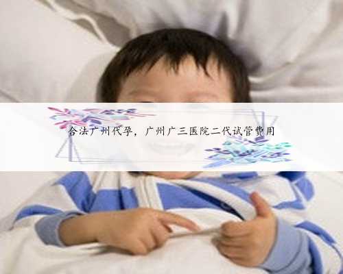 <b>合法广州代孕，广州广三医院二代试管费用</b>